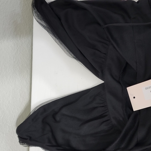 NWT Amoris Black Halter Maxi Gown Size M - Picture 11 of 12